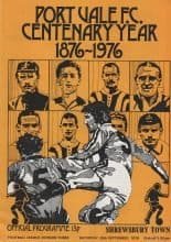 Port Vale v Shrewsbury Town 25-Sep-1976