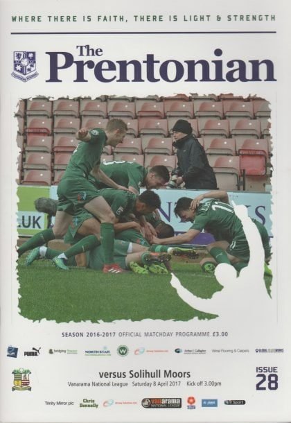 Tranmere Rovers v Solihull Borough 08-Apr-2017