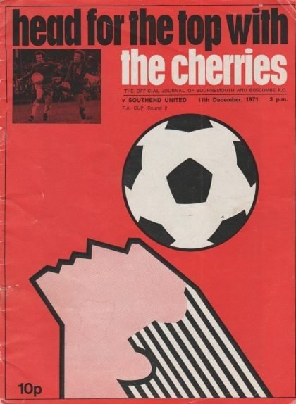 Bournemouth & Boscombe Athletic v Southend United  11-Dec-1971