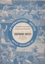 Peterborough United v Southend United 14-Aug-1971