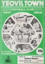 Yeovil Town v Stafford Rangers 29-Apr-1989