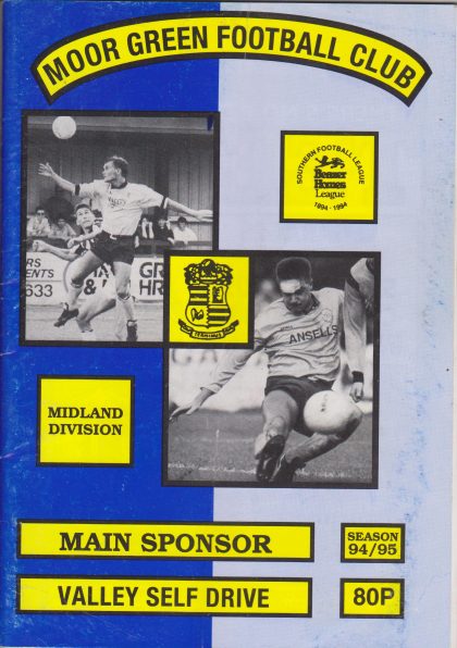 Moor Green v Tamworth  01-Apr-1995