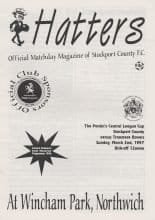 Stockport County Reserves v Tranmere Rovers Reserves 02-Mar-1997