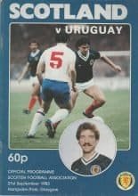 Scotland v Uruguay 21-Sep-1983
