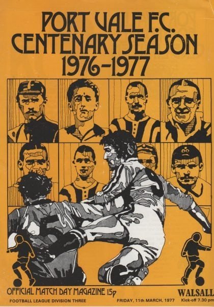 Port Vale v Walsall 11-Mar-1977
