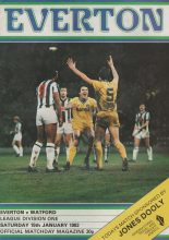 Everton v Watford 15-Jan-1983