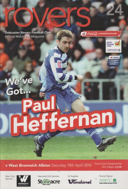 Doncaster Rovers v West Bromwich Albion 10-Apr-2010