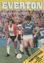 Everton v West Bromwich Albion 21-Oct-1980
