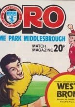 Middlesbrough v West Bromwich Albion  06-Oct-1979