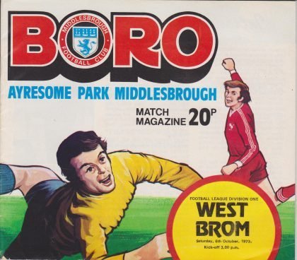 Middlesbrough v West Bromwich Albion  06-Oct-1979
