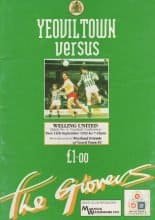 Yeovil Town v Welling United 14-Sep-1993