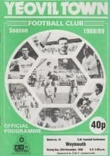 Yeovil Town v Weymouth 26-Dec-1988