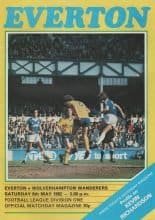 Everton v Wolverhampton Wanderers 08-May-1982