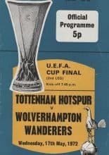 Tottenham Hotspur v Wolverhampton Wanderers 17-May-1972