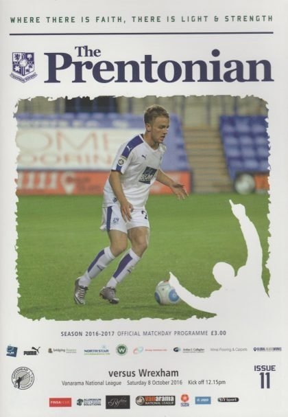 Tranmere Rovers v Wrexham 08-Oct-2016