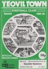 Yeovil Town v Wycombe Wanderers  04-Apr-1990
