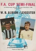 West Bromwich Albion v Leicester City 22-Mar-1969