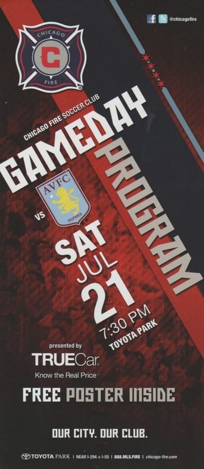 Chicago Fire v Aston Villa  21-Jul-2012