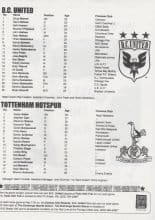 DC United v Tottenham Hotspur 14-May-2003