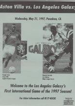LA Galaxy v Aston Villa 21-May-1997