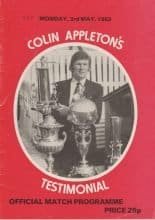 Scarborough 70's Wembley Wizards XI v Scarborough 03-May-1982