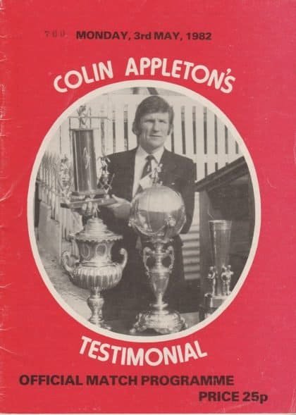 Scarborough 70's Wembley Wizards XI v Scarborough  03-May-1982