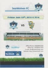 Sea Wolves v Port Vale 15-Jul-2011