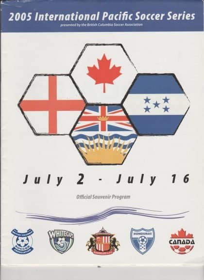 Vancouver Whitecaps v Sunderland   17-Jul-2005