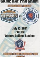 Ventura County Fusion v Glasgow Rangers  15-Jul-2014