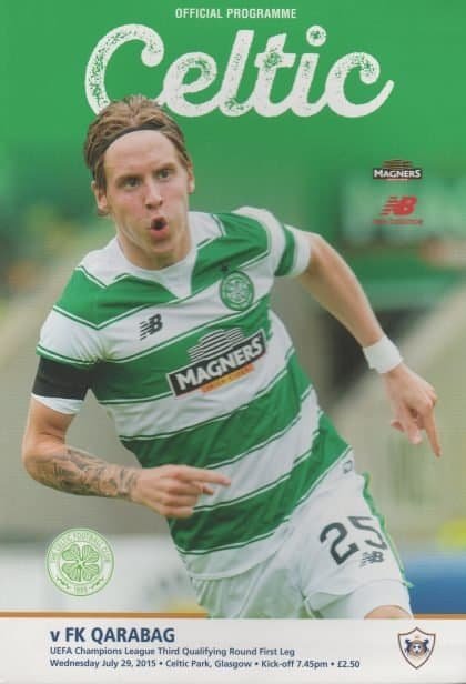 Glasgow Celtic v Qarabag 29-Jul-2015