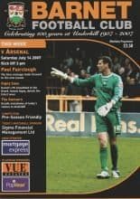Barnet v Arsenal 14-Jul-2007