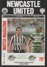 Newcastle United v Aston Villa 08-Apr-1989