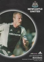 Newcastle United v Barcelona 07-Aug-2002