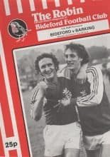 Bideford v Barking 21-Nov-1981