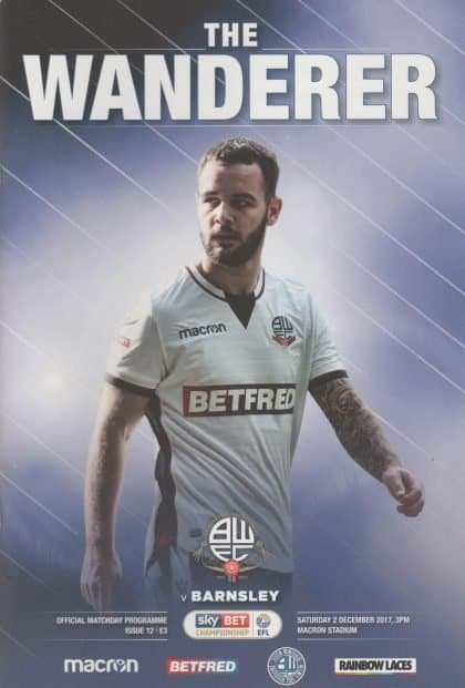 Bolton Wanderers v Barnsley 02-Dec-2017