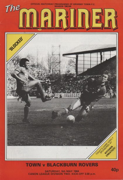Grimsby Town v Blackburn Rovers 05-May-1984
