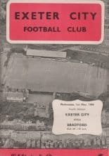 Exeter City v Bradford Park Avenue 01-May-1968