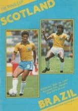 Scotland v Brazil 26-May-1987
