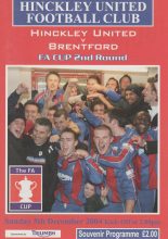 Hinckley United v Brentford 05-Dec-2004