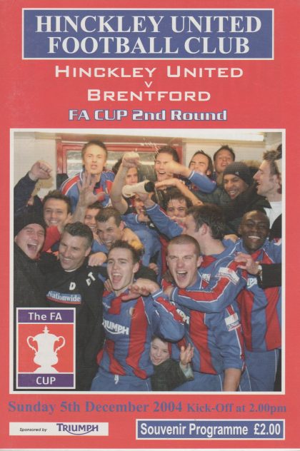 Hinckley United v Brentford 05-Dec-2004