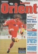 Leyton Orient v Brighton & Hove Albion 03-Mar-2001