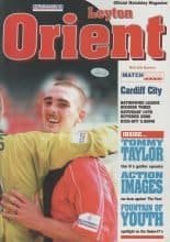 Leyton Orient v Cardiff City 14-Oct-2000