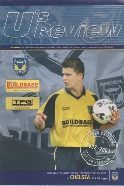 Oxford United v Chelsea  24-Jul-2002