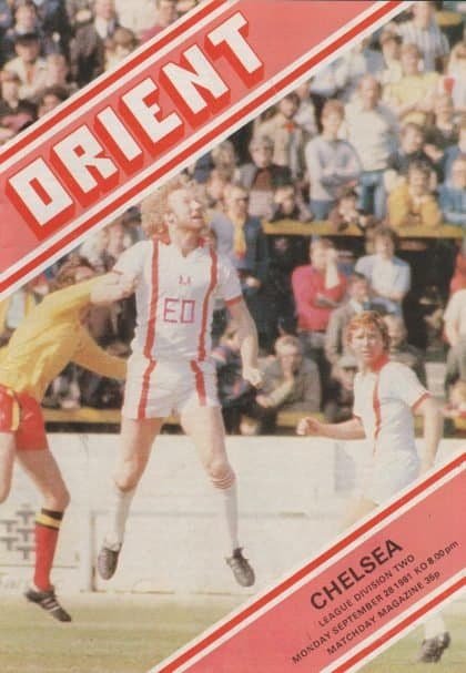 Leyton Orient v Chelsea 28-Sep-1981
