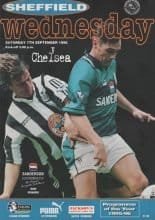Sheffield Wednesday v Chelsea 07-Sep-1996