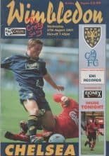 Wimbledon v Chelsea 27-Aug-1997