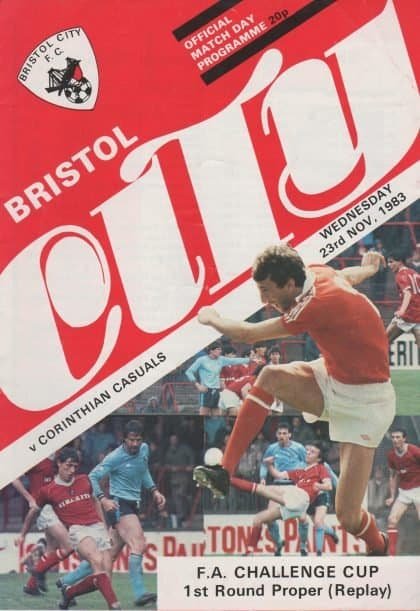 Bristol City v Corinthian Casuals 23-Nov-1983
