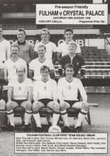 Fulham v Crystal Palace 20-Aug-1988