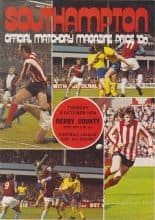Southampton v Derby County 08-Oct-1974