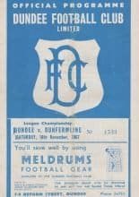 Dundee v Dunfermline Athletic 18-Nov-1967